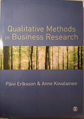 Qualitative Methods in Business Research