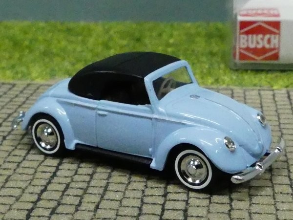 1/87 Busch Vw KäFer HebmüLler Blau 46732 Sonderpreis 7.82 Statt 12.49 €-image