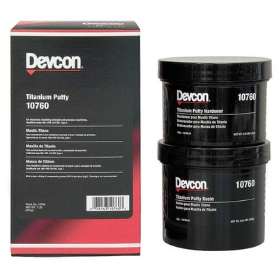 DEVCON  Putty,Gray,Titanium 65KU65 PK 6