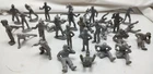 1950's Tom Corbett & Rex Mars Marx Playset Space & Character Rubber Figures