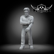 Star Wars Legion Scale  - Zach Allan - miniature 3d Printed in resin