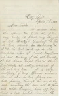George H. Stevens – 10th New York Cavalry – Civil War Handwritten Letter – 1865