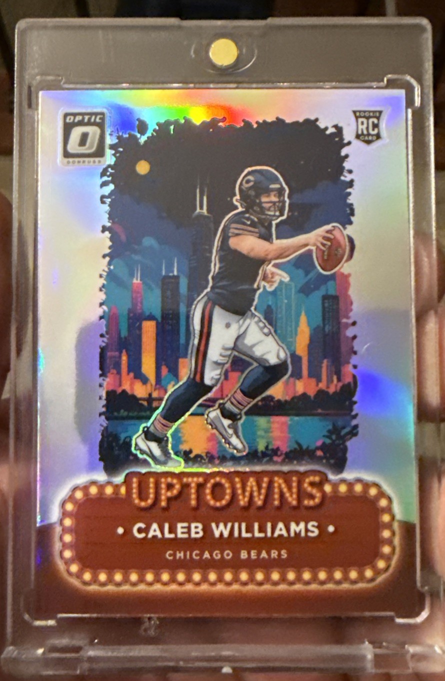 2024 Optic Caleb Williams RC Uptowns SSP Case Hit Bears