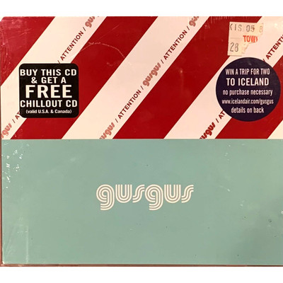 Attention by GusGus NEW (CD, 2002, Moonshine Music) Gus Gus Electronica
