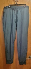 Men's 90 Degrees By Reflex Green Pulll On Joggers With Elastic Waist Size L NWT