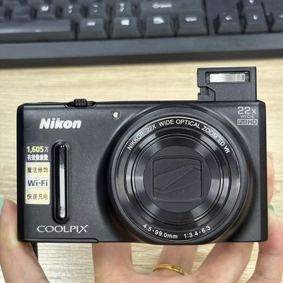 Nikon COOLPIX S9600 Digital Camera 16 MP 22x Optical Zoom English Language