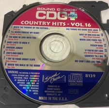 Sound Choice Karaoke CDG 8139. Country Vol 16 DIFFIE Strait REBA Tractors TRISHA