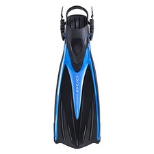 Tusa Imprex Duo Fin - Large Fish Tail Blue; Dive Fins - Open Heel; SF-0102L-FB 