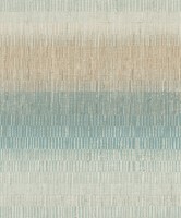 Grandeco Tapete Vlies Nomad A51201 Blau Beige Creme Stylisch Grastapete Textil