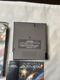 Destination Earthstar (Nintendo Entertainment System, 1990) CIB Complete NES