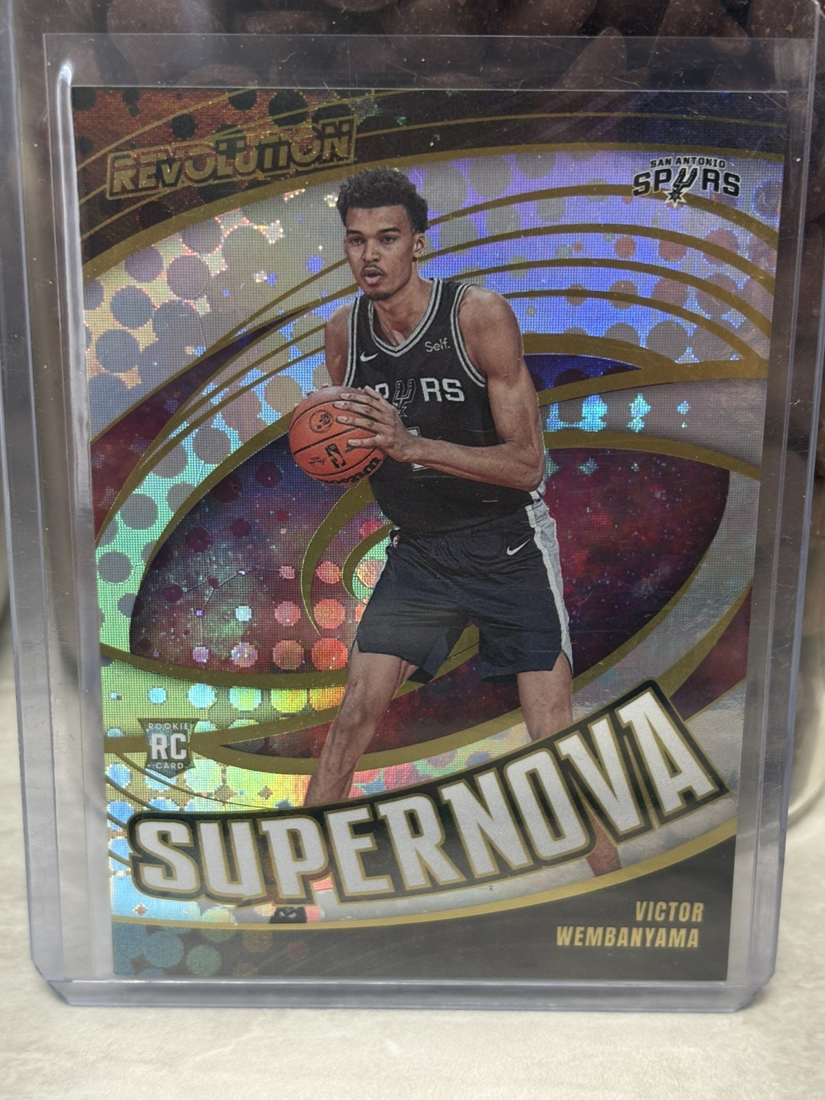 2023-24 Panini Revolution Victor Wembanyama Supernova #6 RC San Antonio Spurs