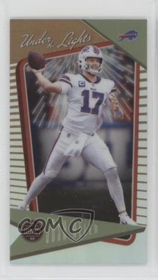 2022 Legacy Under the Lights Premium Edition Mini Bronze 2/75 Josh Allen o7m