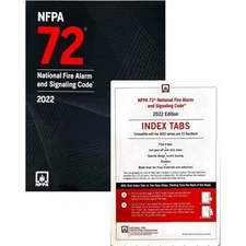NFPA 72, National Fire Alarm and Signaling Code : 2022 With Tab
