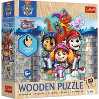 Holz Puzzle Junior 50 - Paw Patrol | Spiel (2025) | In Kartonage | 20277 | Trefl