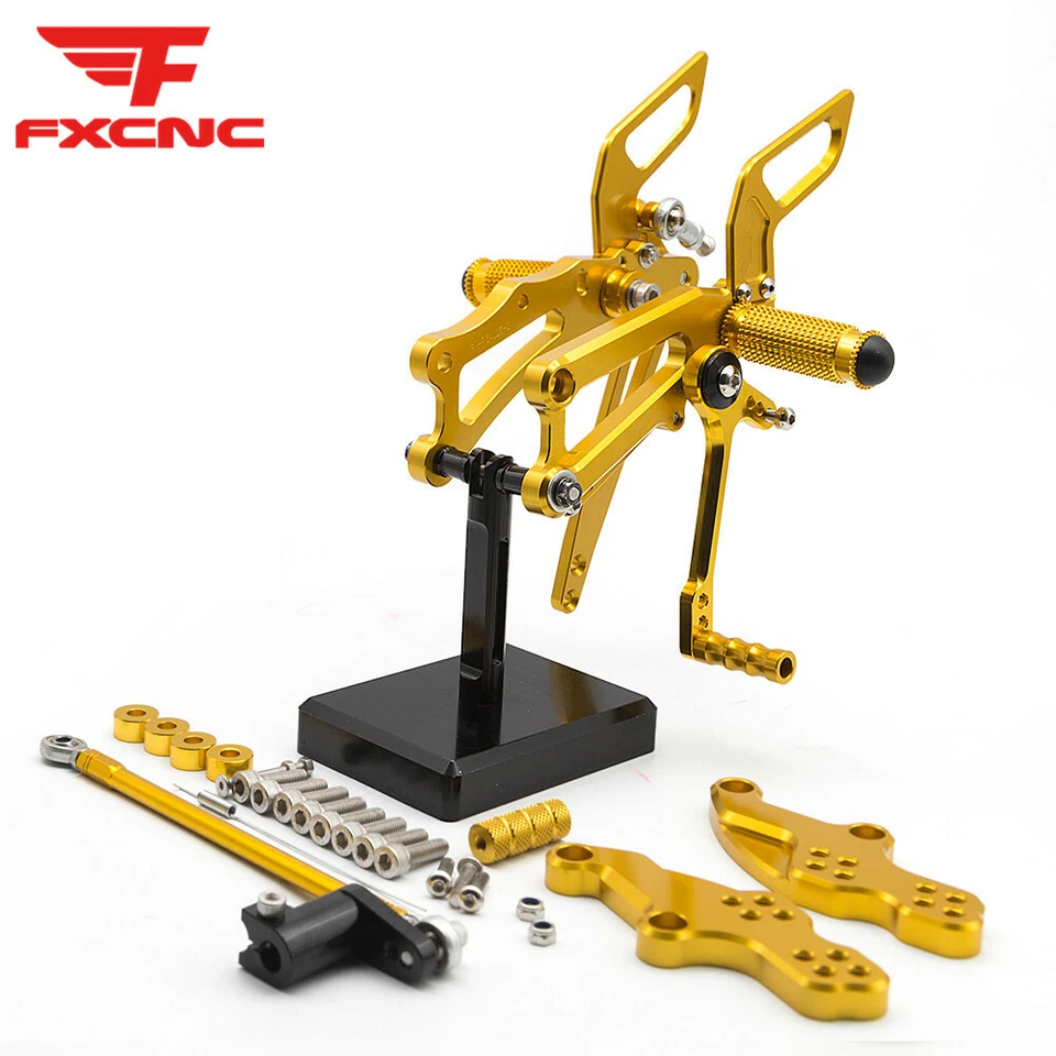 Para Aprilia GPR125 RS4 125 4T 2011-2016 2013 2014 CNC estriba trasera GP Shift Foto 2 de 4