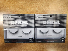 2 Pack: KISS Lash Couture REBEL False Eyelashes-Volume Up 91780  6E-2788 