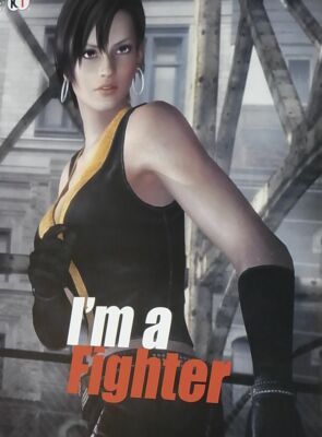 Dead Or Alive 5 Privilege Item I'm a Fighter Poster B2 Big Size