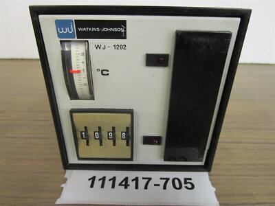 Eurotherm 919/0-5V/K/200-1199C/P5/VT/A// Watkins Johnson WJ-1202 Temp Controller