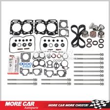 Head Gasket Bolt Set Timing Belt Kit for 99-05 Subaru Forester Legacy Baja 2.5L