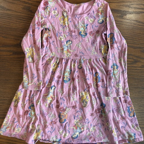 Girls Size 5 Huge Fall Winter Clothing Lot Disney Princesses Dresses Pants Tops - Picture 3 of 24