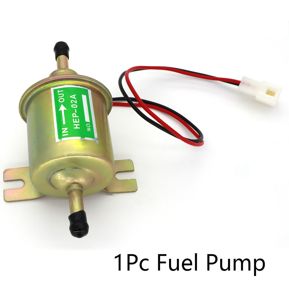 12V PSI Gas Diesel Inline Low Pressure Electric Fuel Pump HEP-02A for Yanmar