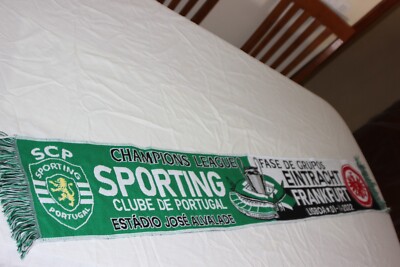 Schal Fußball UEFA Champions League 2022 Sporting Lissabon Vs Eintracht