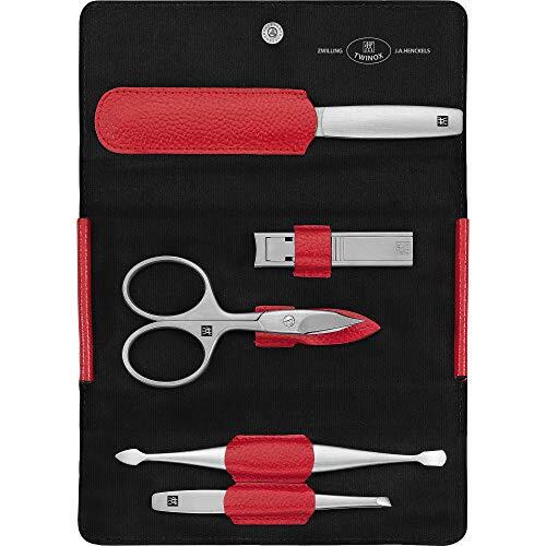 Zwilling 97092-002-0 Twinox Manicure 5-Pezzi Set, Rosso