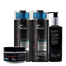 Truss Miracle Hair Mask with Night SPA and Miracle Shampoo & Conditioner Bundle