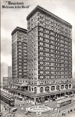 Rice Hotel, Houston, Texas - Postcard | eBay
