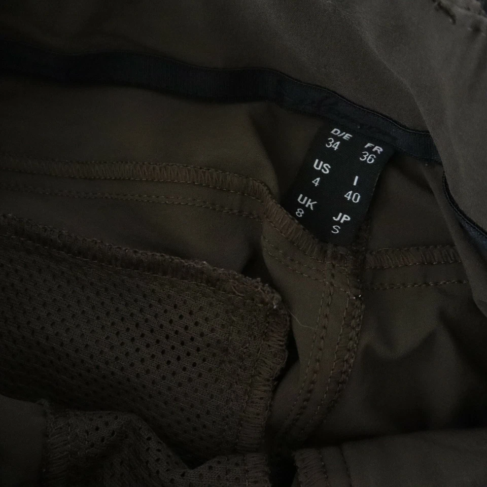 Salomon 女式尼龙混纺裤子 4 码深绿色 — 第 4/4 张图片