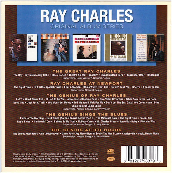 Ray Charles Original Album Series Box, Comp + CD, Album, RE + CD, Album, RE + CD - Image 3 of 4