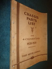 1928-1935 Ford Parts Catalog Parts Book Original Book 34 33 32 31 30 29 1928-1935 Ford Parts Catalog Parts Book Original Book 34 33 32 31 30 29
