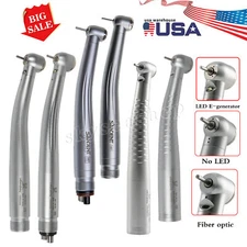 NSK Style Dental Fiber Optic/ LED E-generator / High Speed Handpiece 2/4/6H hix
