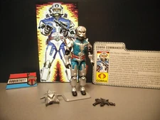 GI Joe Vintage 1987 COBRA COMMANDER (V3) Lot "B", 100% COMPLETE w/FC Hasbro 1:18