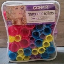Conair Magnetic Rollers 36 Ct Body and Fullness Assorted Barrel Sizes 2010
