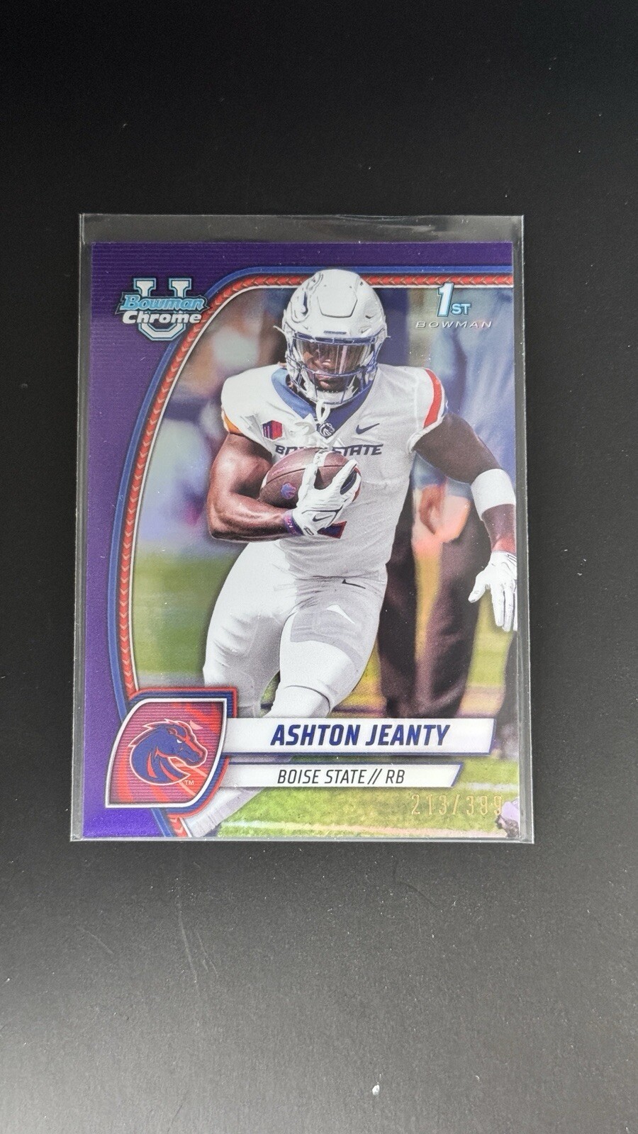 2024 Bowman Chrome U Ashton Jeanty  Purple  Refractor /399 #17