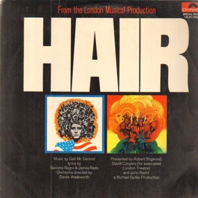 LP Galt McDermot, Gerome Ragni, James Rado, Derek Wadsworth Hair Polydor