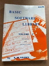 basic software library business and recreational vol 1 r. w. Brown