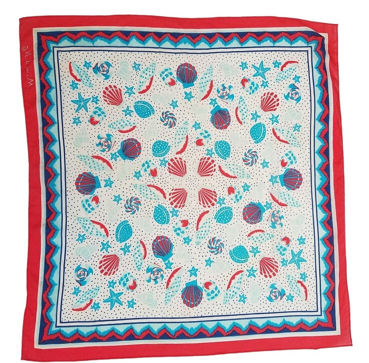 Vtg Mimi Di N Silk Scarf 22