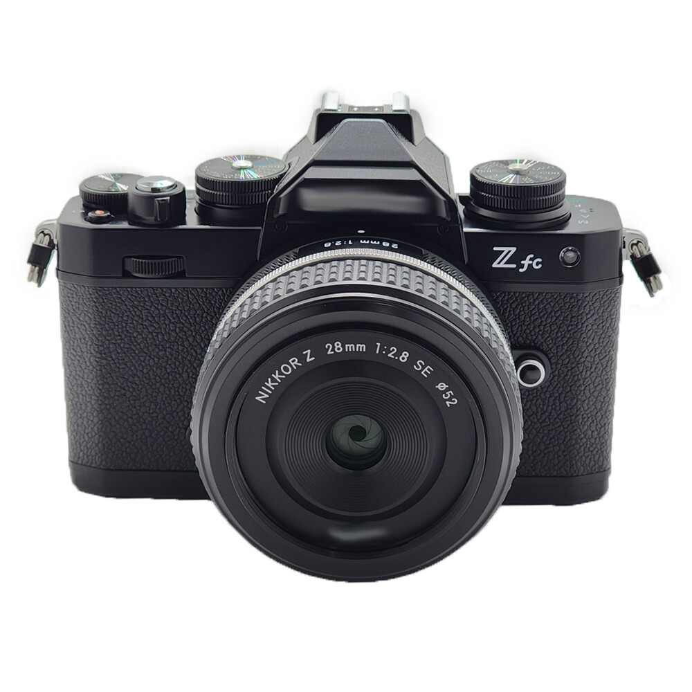 Nikon Zfc Mirrorless Camera (Black) with NIKKOR Z 28mm f/2.8 (SE