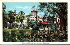 Glenwood Mission Inn Riverside California CA WB Postcard UNP VTG Unused Vintage
