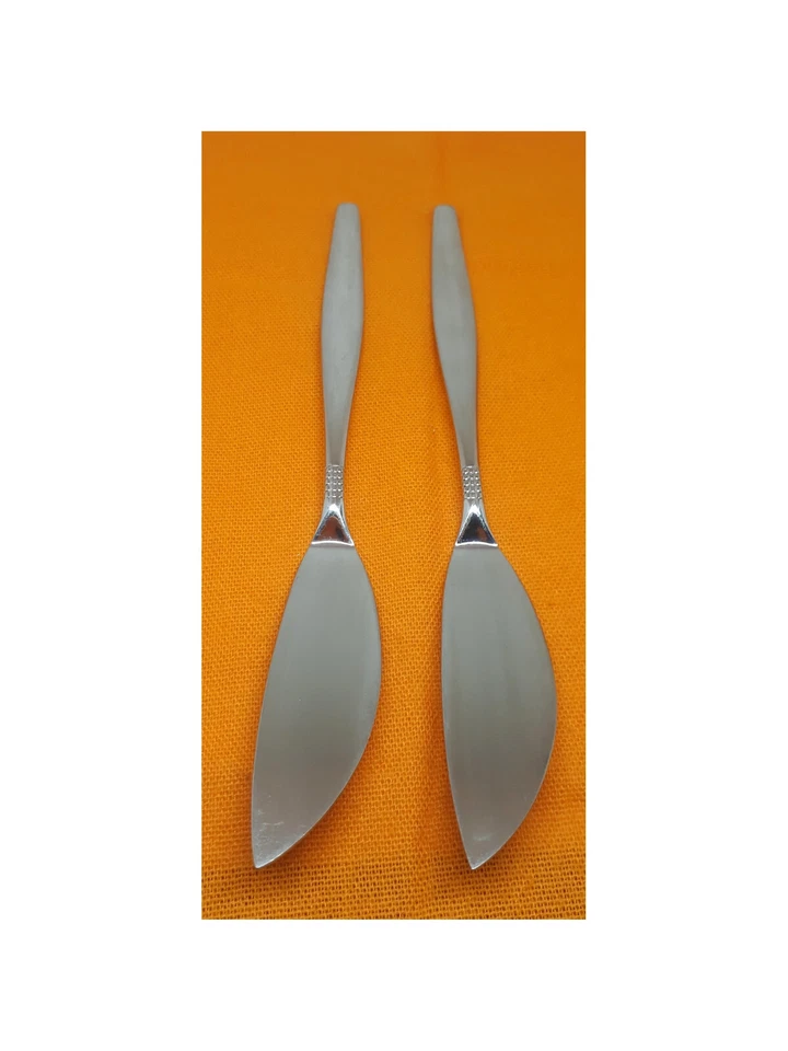 Vintage Set 2 BSF Inox 18/8 Alemania Acero Inoxidable Cuchillo de Mantequilla... - Imagen 2 de 4