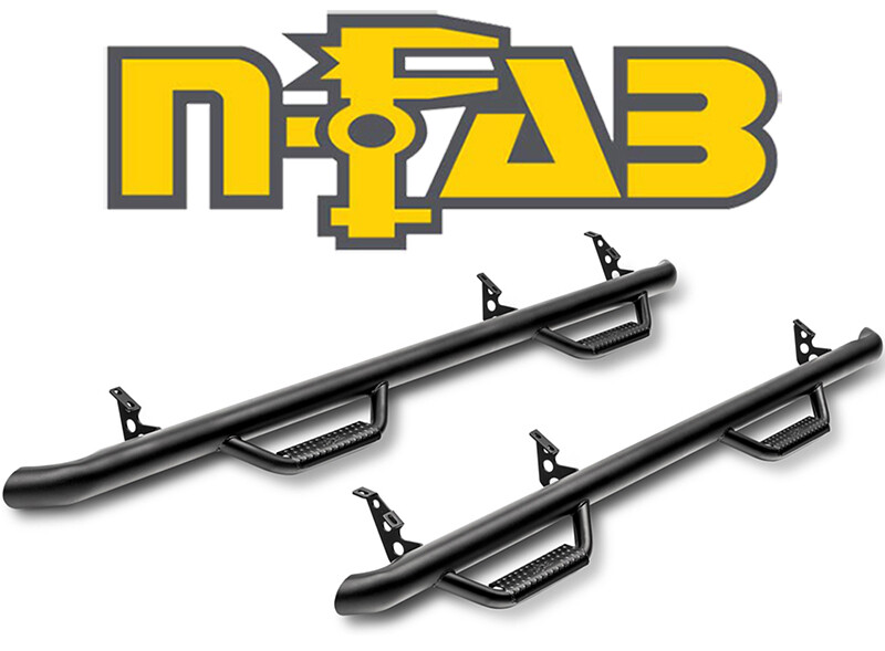 Купить N-FAB Nerf Bars Wheel to Wheel Drop Step на Аукцион из Америки с ...