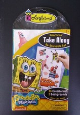 Colorforms Spongebob Squarepants Take Along Re-Stickable Set Patrick Gary