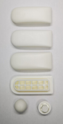 WC-Sitz Ersatzteil Ersatz Puffer Set für Grohe Bau Ceramic 39492000 WC Sitz