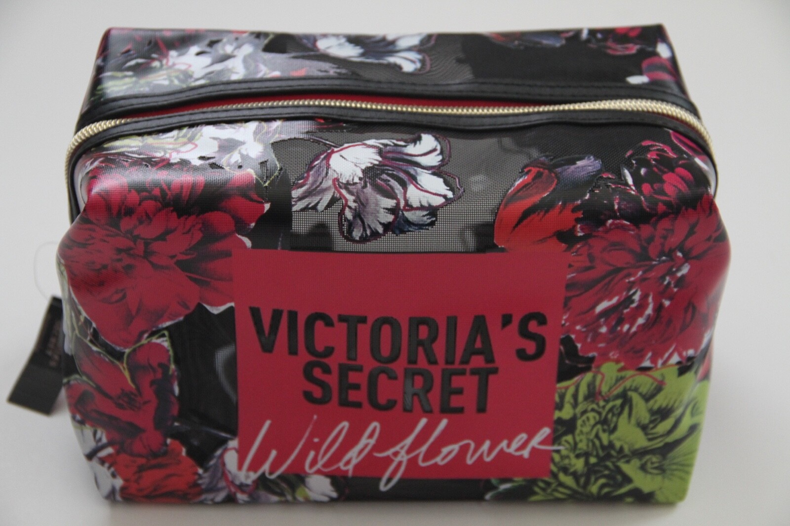 flower beauty makeup bag