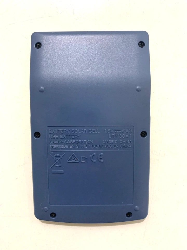 Sharp Calculator ELSI MATE EL-240SA Twin Power Solar Powered Desktop VGC - Image 2 of 4