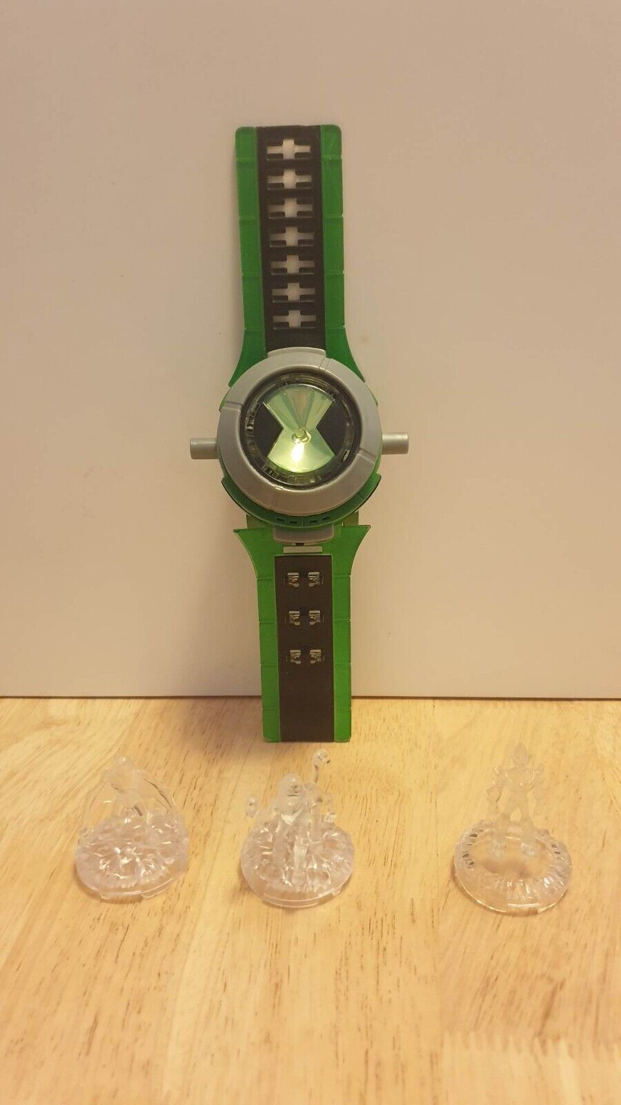 Ben 10 Omnitrix Lights Sounds Watch 2008 Bandai Alien Force Untested