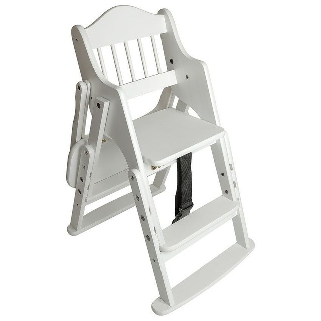 safetots folding wooden high chair