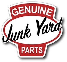Genuine Junk Yard Parts Sticker Decal Hot Rod Chevy Ford Dodge Rat Rod